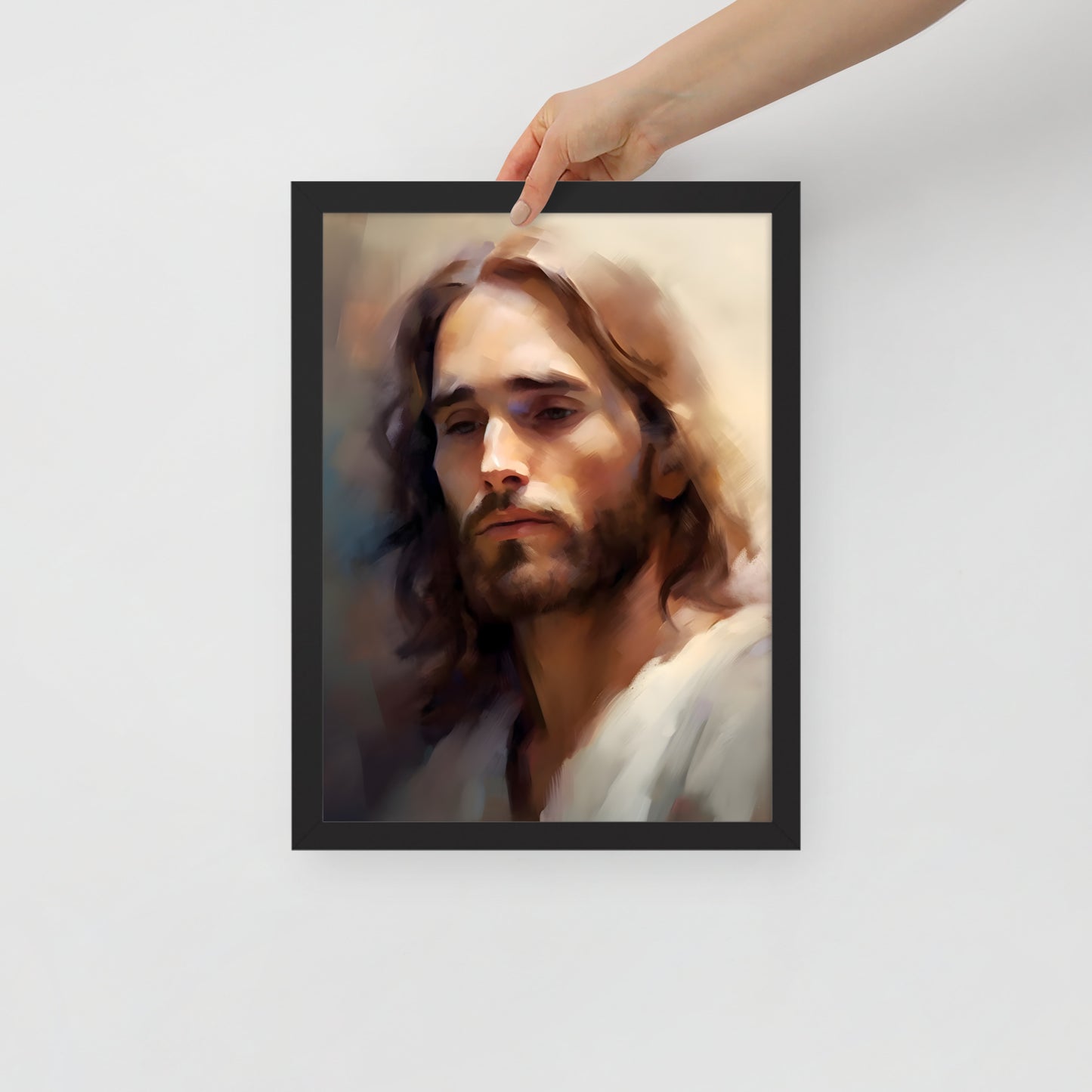 Poster encadré : Jésus peinture