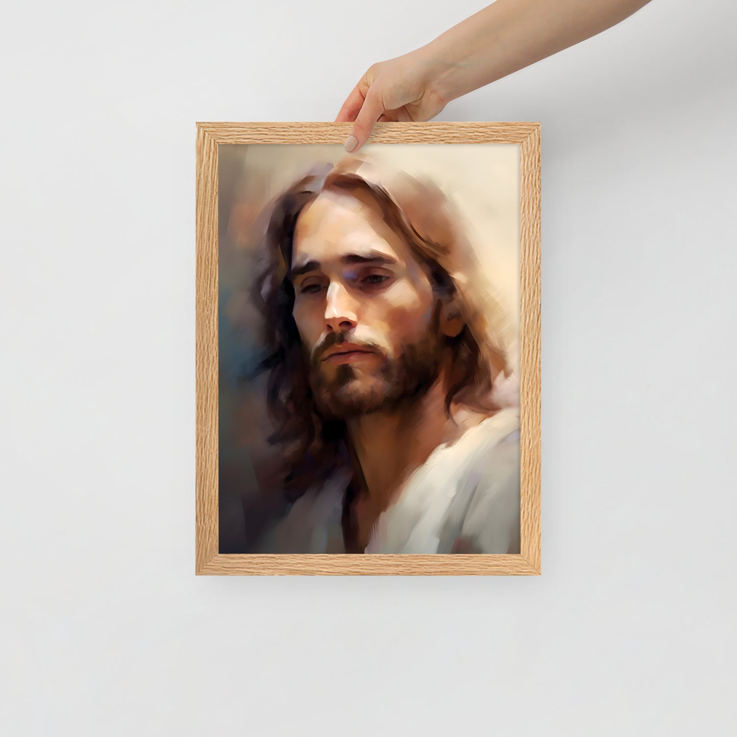 Poster encadré : Jésus peinture