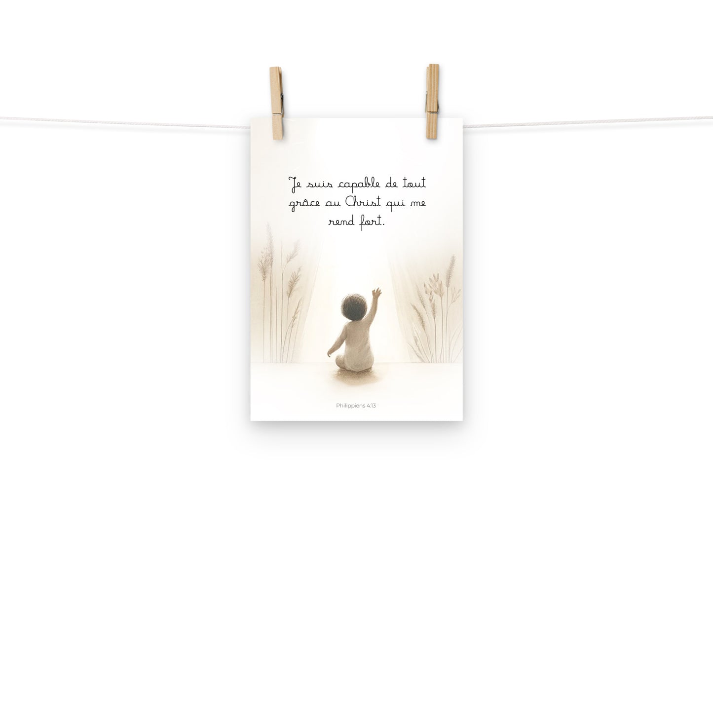 Poster je suis capable