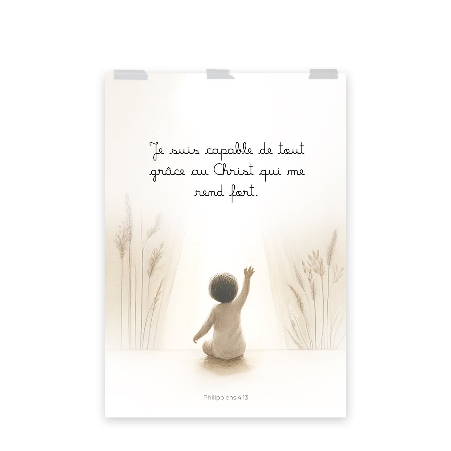 Poster je suis capable
