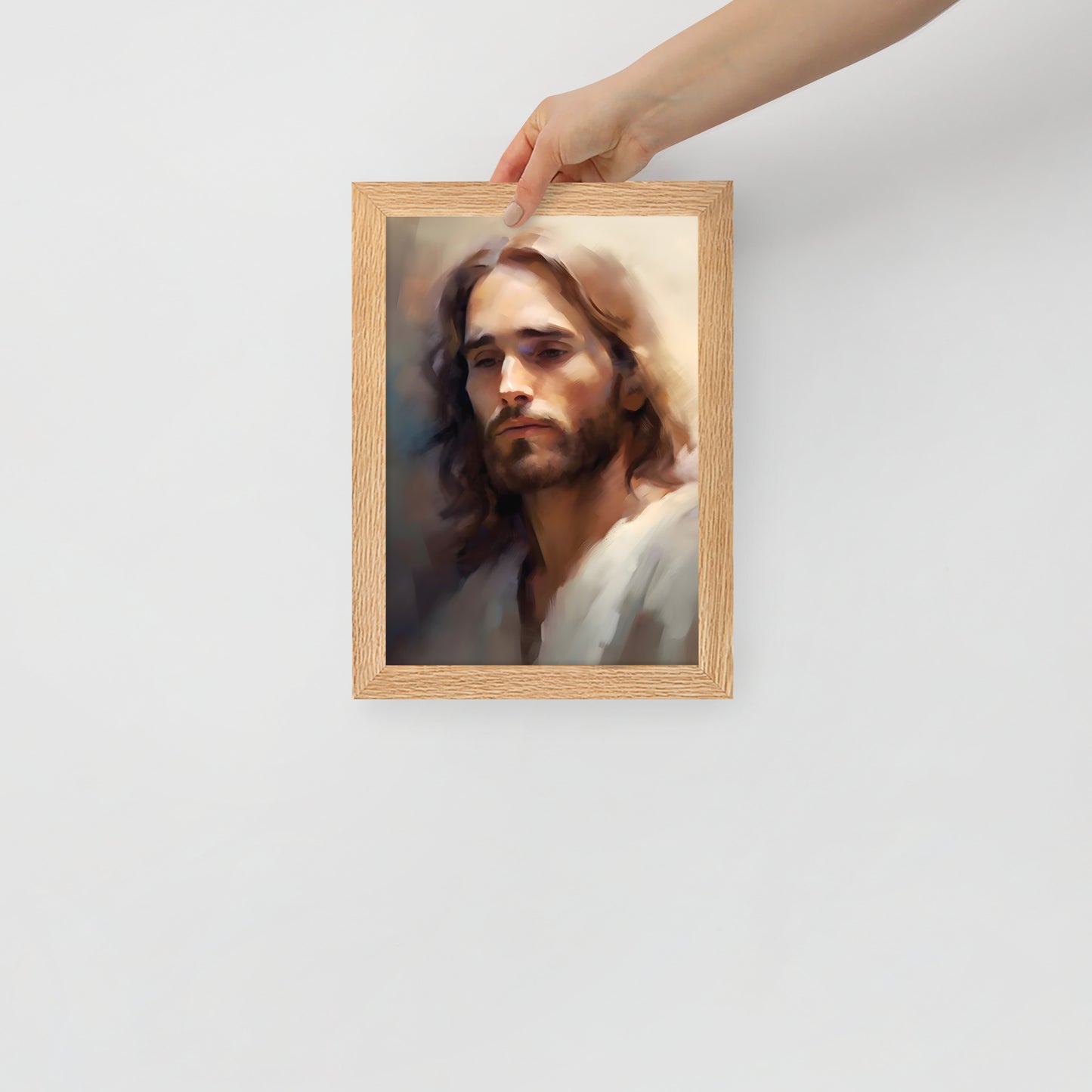 Poster encadré : Jésus peinture