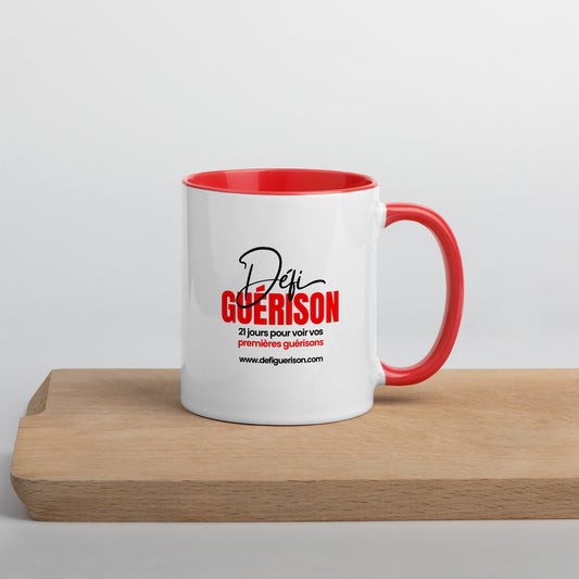 Mug coloré Défi Guérison : chaque matin
